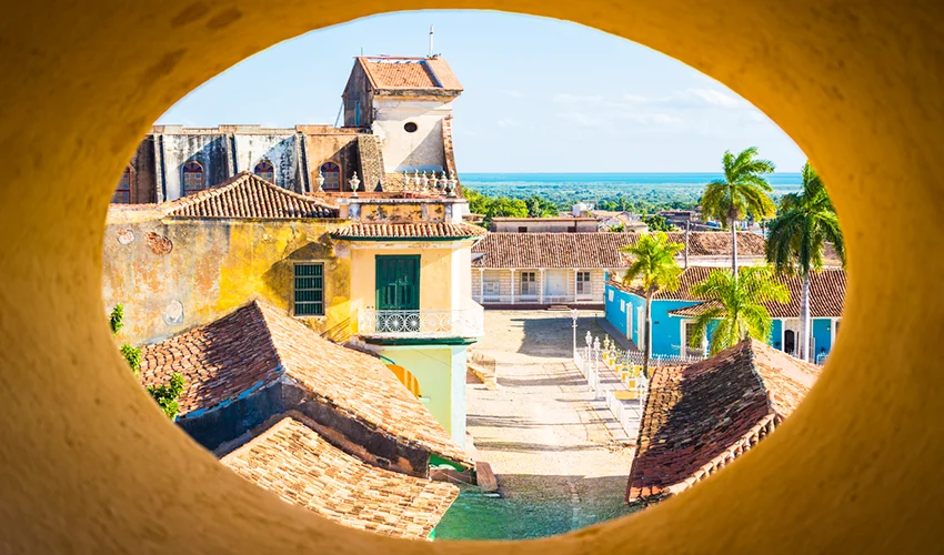 photo of Trinidad roofs 